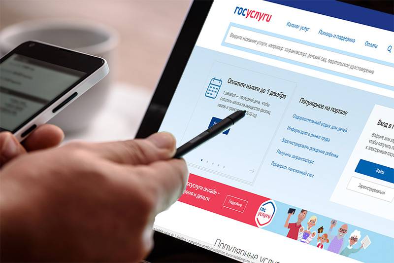 Официальный интернет-портал государственных услуг